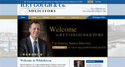 Desktop Screenshot of goughs-solicitors.com