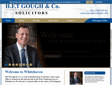 Tablet Screenshot of goughs-solicitors.com